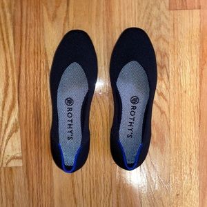 Rothy’s Black Square Toe Flat